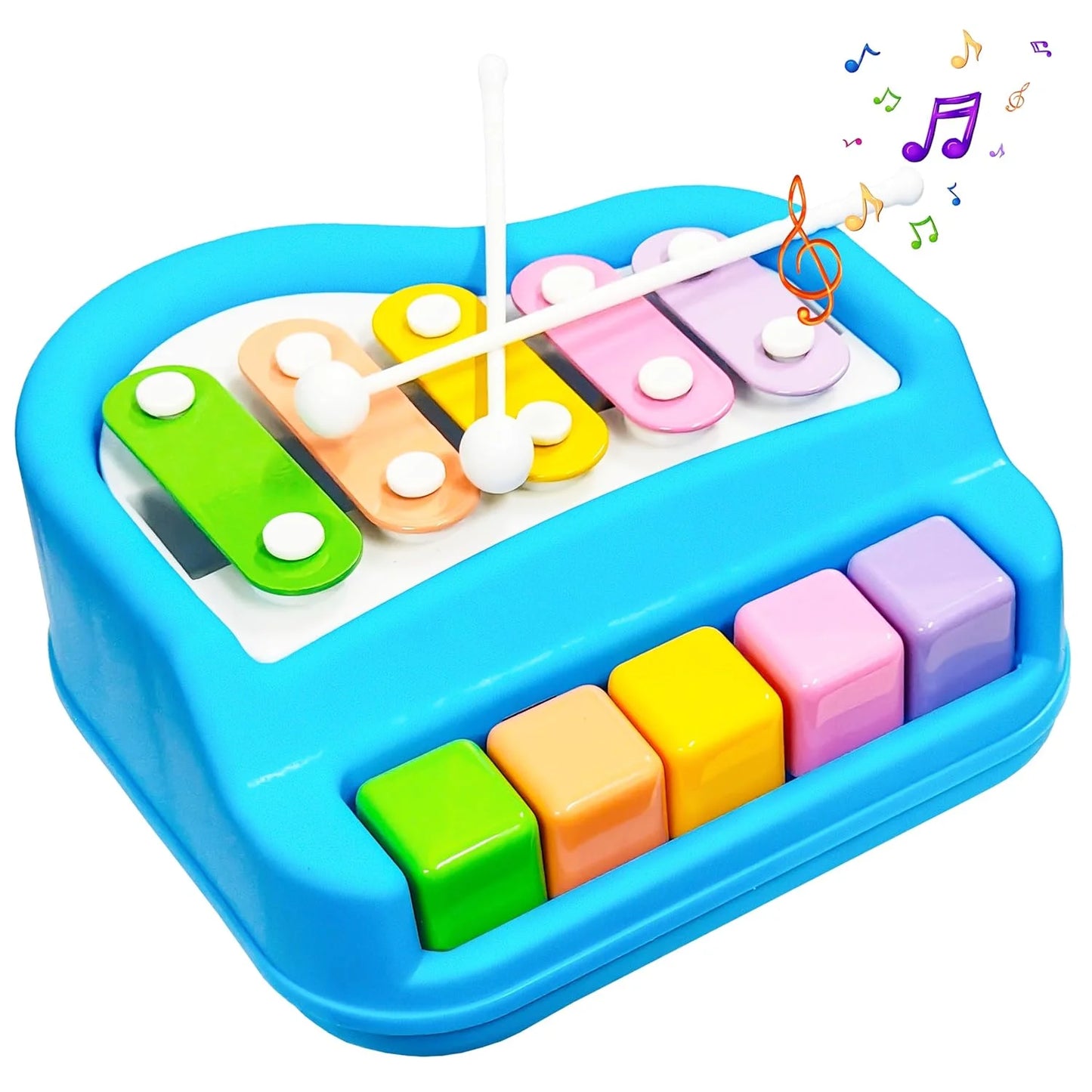 Knock Piano for Kids – Colorful Musical Toy 🎹✨