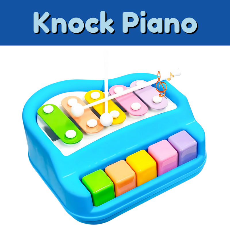 Knock Piano for Kids – Colorful Musical Toy 🎹✨