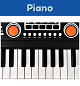 Electronic Keyboard Piano with Microphone for Kids