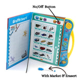 Smart Talking Book for Kids – Interactive Learning with Sounds & Activities 📚🎶