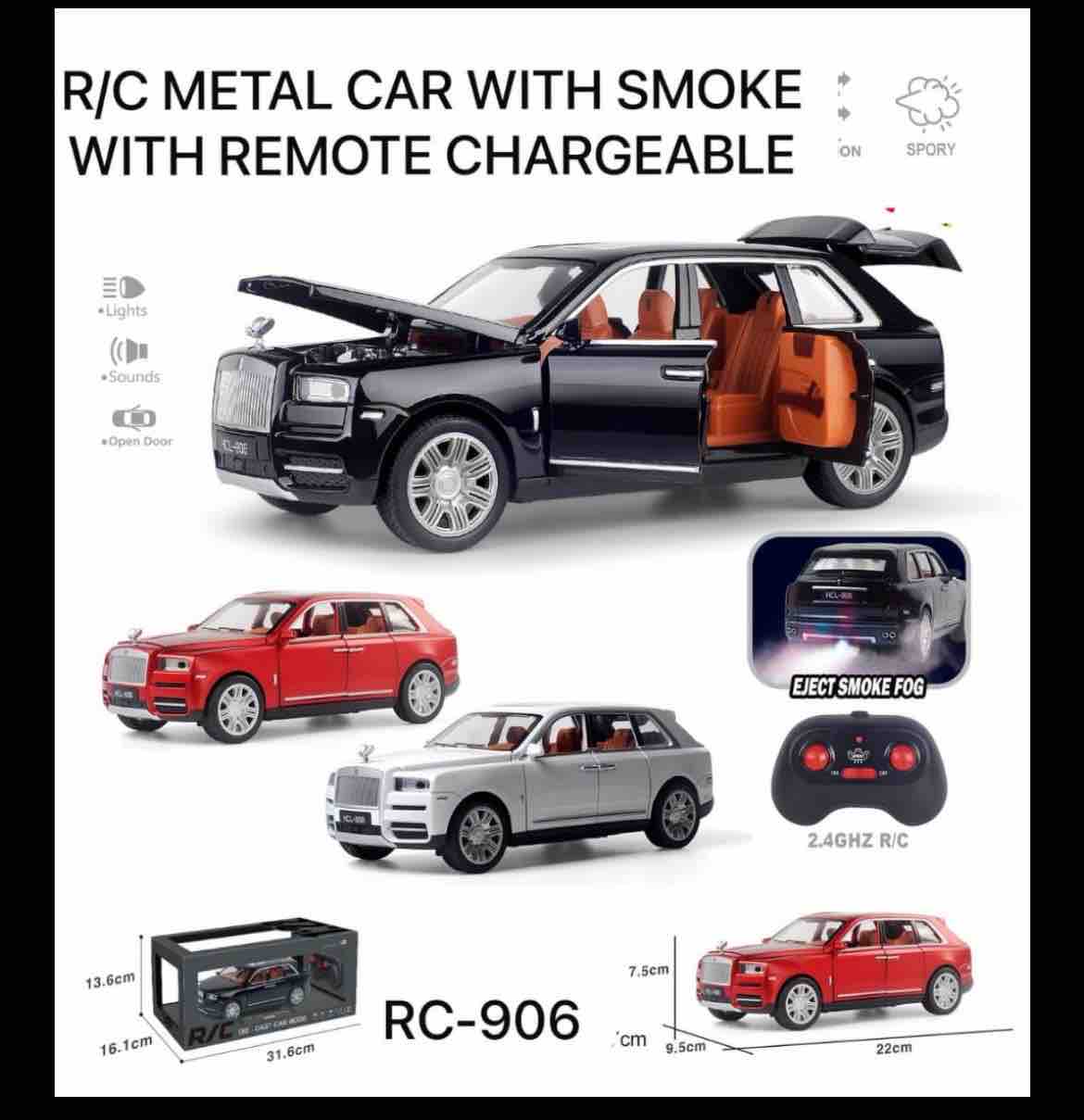 Rolls-Royce Cullinan Model Simulation Car – Diecast Collectible 🚘✨