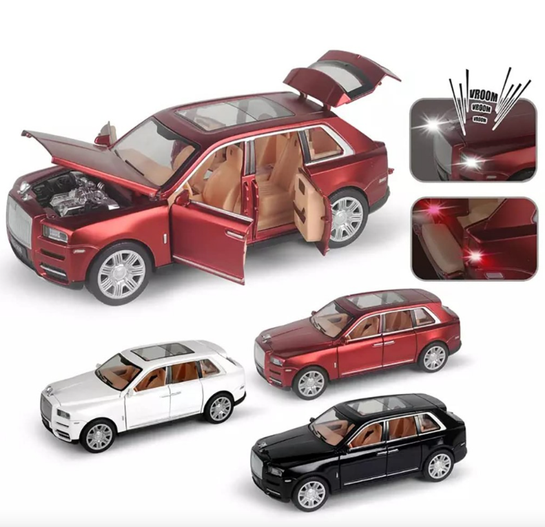 Rolls-Royce Cullinan Model Simulation Car – Diecast Collectible 🚘✨